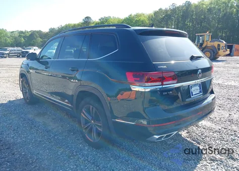 2021 Volkswagen Atlas 3.6L V6 Se W/Technology R-Line z USA, uszkodzony, nr VIN 1V2NR2CA9MC611188